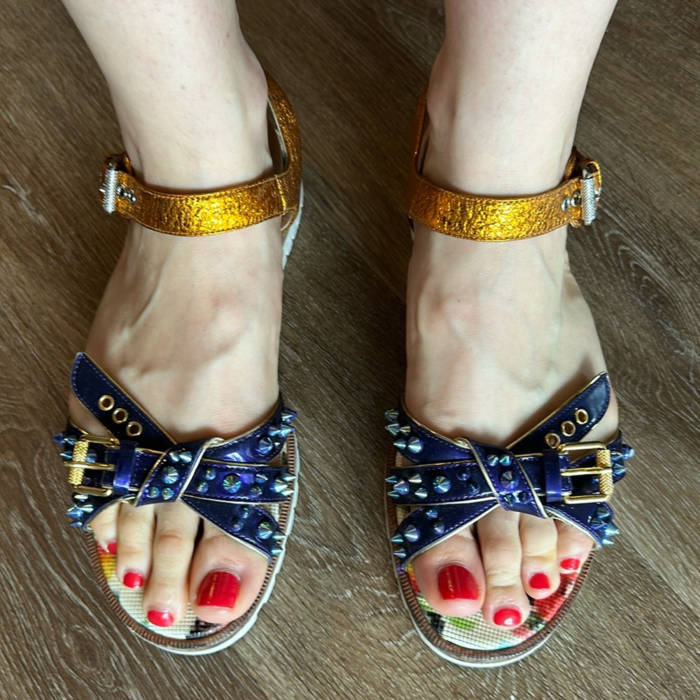 Christian Louboutin flat sandals